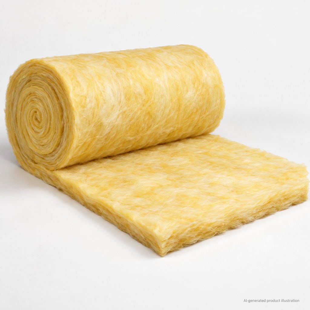 Glass Wool Roll 24 kg/m3