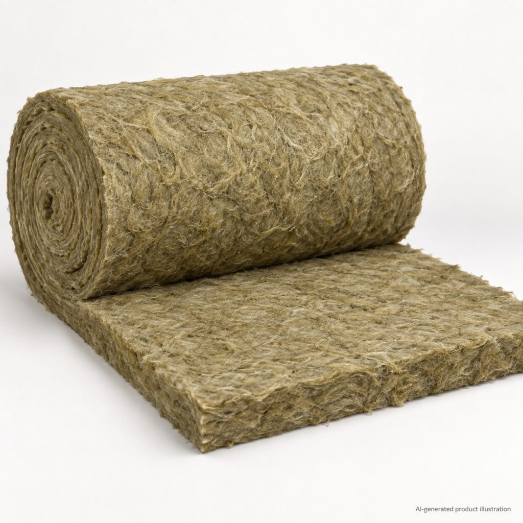 Rock Wool Felt / Blanket 100 kg/m3